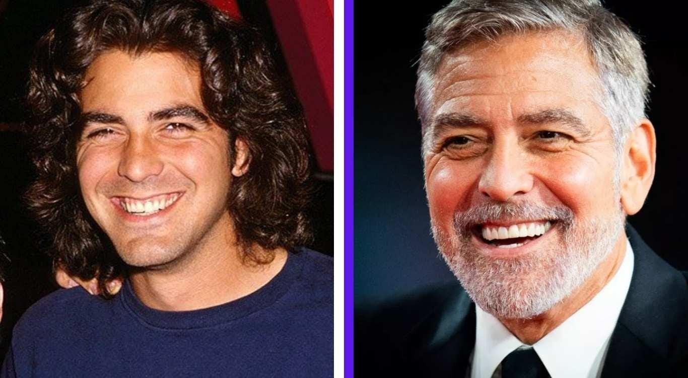 IU George Clooney before and after photos